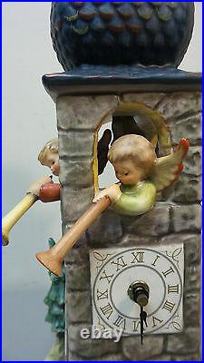 Hummel Call To Worship Tm6 Clock Tower With Chimes, Original Box, Certificate