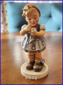 Hummel Daisies Don't Tell #380 TMK 6 Goebel W. Germany Special Edition With Box