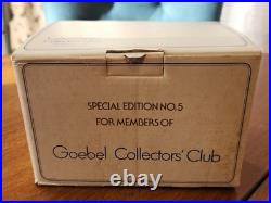 Hummel Daisies Don't Tell #380 TMK 6 Goebel W. Germany Special Edition With Box