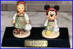 Hummel Disney Minnie Mouse GRANDMA'S GIRLS Set LIMITED EDITION of 1000 MINT