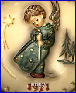 Hummel Figure Plate 1971 Hand Painted Goebel Porcelain W Germany Heavenly Angel