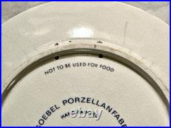 Hummel Figure Plate 1983 Hand Painted Goebel Porcelain W Germany Postman
