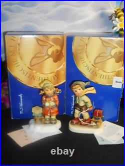 Hummel Figures 2026 2/0 Good Tidings 2047 Winter Sleigh Ride Presents/gift Boxed