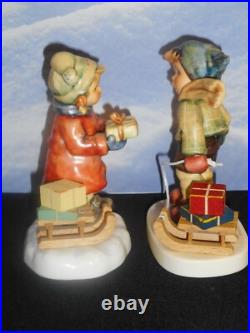 Hummel Figures 2026 2/0 Good Tidings 2047 Winter Sleigh Ride Presents/gift Boxed