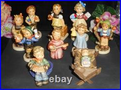 Hummel Figures 2258 2059 2209/b 2174/a + B 771 2/0 214/d/i 2096/v 2230/c 142 4/0