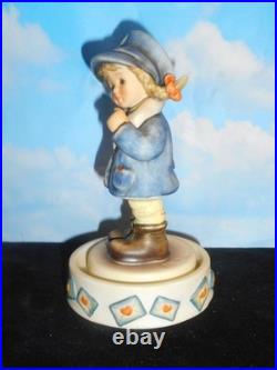 Hummel Figurine 2120 Little Miss Mail Carrier #2126 First Issue withBase Signed