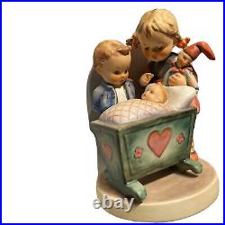 Hummel Figurine Goebel Blessed Event 333 Germany Baby Shower SIGNED 1955 vtg