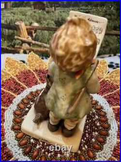 Hummel Figurine HARMONY & LYRIC HUM #911 TMK8 Goebel Germany TERRIER LOVE MIB