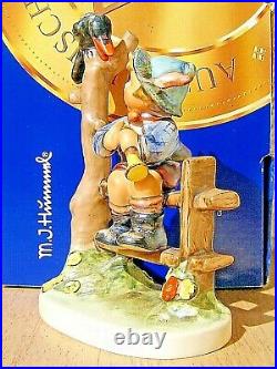 Hummel Figurine MISCHIEF MAKER HUM #342 TMK6 Goebel Germany SIGNED MIB L379