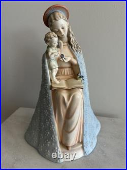 Hummel Figurine Madonna With Child Vintage Goebel West Germany 11Hand Painted