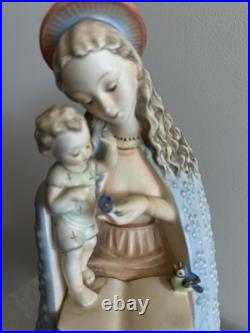 Hummel Figurine Madonna With Child Vintage Goebel West Germany 11Hand Painted