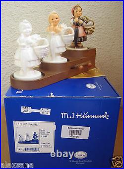 Hummel Figurine ON HOLIDAY PROGRESSION SET HUM #350 TMK8 Goebel LE196 NIB