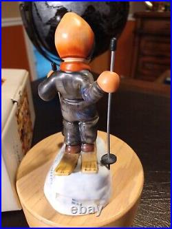Hummel Figurine SKIER HUM #59 Goebel, Made in Germany. Signed by Painter 2003