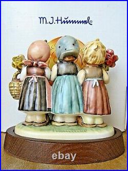 Hummel Figurine TRIO OF WISHES HUM 721 TMK7 Goebel Germany LE MIB B659