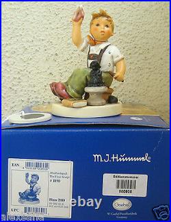 Hummel Figurine The Final Sculpt Hum #2180 Tm8 Signed By Skrobek Goebel Mib