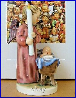 Hummel Figurine WATCHFUL ANGEL HUM 194 TMK7 Goebel Germany BABY GIFT MIB A956