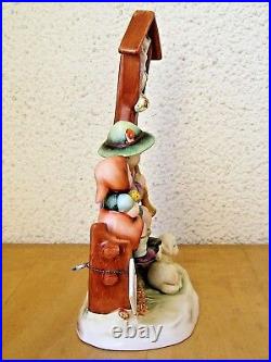 Hummel Figurine WAYSIDE DEVOTION HUM #28/3 TMK8 Goebel 70th ANNI. LE MINT C758