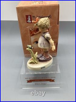 Hummel Figurine WILL IT STING HUM 450/0 TMK8 Goebel Germany NOS With Base