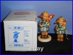 Hummel Figurines #536 3/0 Christmas Surprise & Rare #536 3/0/o Matching Ornament