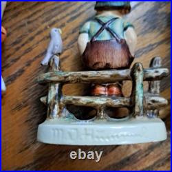 Hummel Figurines 7 Assorted Pieces Stamped Goebel Germany