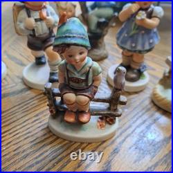 Hummel Figurines 7 Assorted Pieces Stamped Goebel Germany