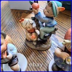 Hummel Figurines 7 Assorted Pieces Stamped Goebel Germany