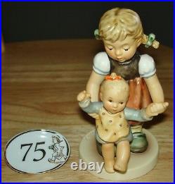 Hummel First Steps Figurine wBox COA #2199 Tmk-9 75th Anniversary #22 of 75 RARE