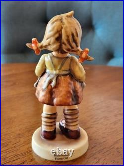 Hummel Flower Girl #548 TMK 7 Goebel Germany Exclusive Edition Flying Bee