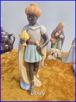 Hummel Goebel 10 pc Nativity Figurine Set 214 West Germany Beautiful Condition