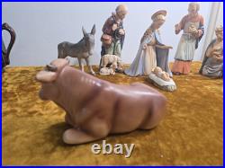 Hummel Goebel 10 pc Nativity Figurine Set 214 West Germany Beautiful Condition