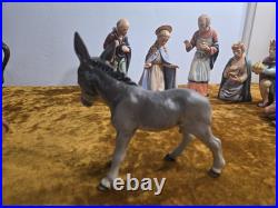 Hummel Goebel 10 pc Nativity Figurine Set 214 West Germany Beautiful Condition