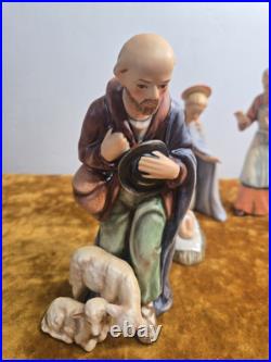 Hummel Goebel 10 pc Nativity Figurine Set 214 West Germany Beautiful Condition