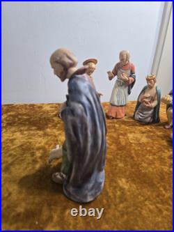 Hummel Goebel 10 pc Nativity Figurine Set 214 West Germany Beautiful Condition