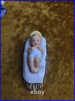 Hummel Goebel 10 pc Nativity Figurine Set 214 West Germany Beautiful Condition