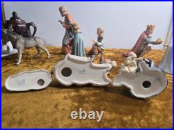 Hummel Goebel 10 pc Nativity Figurine Set 214 West Germany Beautiful Condition