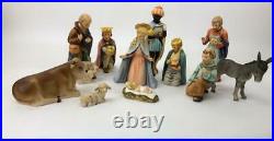 Hummel Goebel 11 Piece Large Nativity Set (TMK #6 & TMK #7)