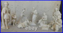 Hummel Goebel 11-pc. Large White Nativity Set 1957-1960 214/303 Mixed Lot