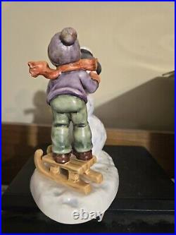 Hummel Goebel #2002 Making New Friends 6.75 First Issue TMK7 no broom