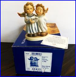 Hummel Goebel #2096/Q Heaven & Nature Sing 2002 Angel Symphony COA Box MINT