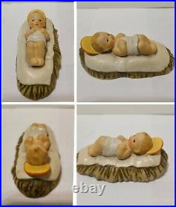 Hummel Goebel 214A Nativity Mary Joseph Baby Jesus Christ Child 214B