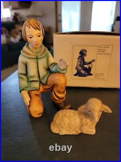 Hummel Goebel 214/G Nativity Shepherd Kneeling With The One Lost Sheep