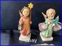 Hummel Goebel 2 Angels + Christ Child Full Bee