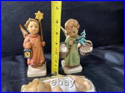 Hummel Goebel 2 Angels + Christ Child Full Bee
