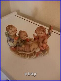 Hummel Goebel #54 Heavenly Song Candle Holder/Silent Night Very Rare