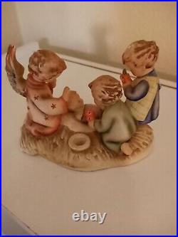 Hummel Goebel #54 Heavenly Song Candle Holder/Silent Night Very Rare