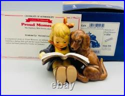 Hummel Goebel #800 Proud Moments 3.5 Girl Dog 1st Issue COA MINT NEW