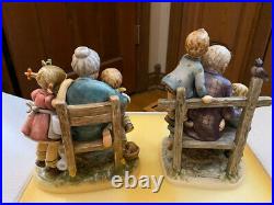 Hummel Goebel A Story From Grandma #620 & At Grandpas #621 Paired Set
