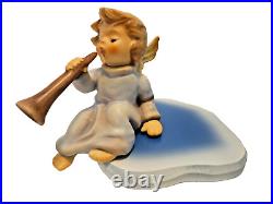 Hummel Goebel Angel Symphony Heavenly Time 2096/T Figurine Cloud Stand Joy Pin