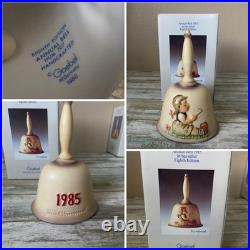 Hummel Goebel Annual Bells Bas-Relief 1978-1986 Germany Set of 9 withBoxes