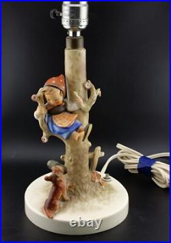 Hummel Goebel Apple Tree Boy Girl Culprits Out of Danger 44A 44B Lamps w Shades Hummel Goebel Apple Tree Boy Girl Culprits Out of Danger 44A 44B Lamps w Shades